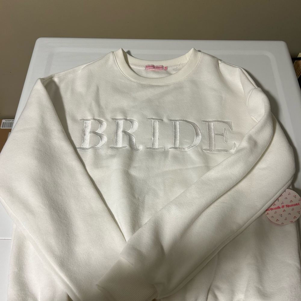 'BRIDE' Crewneck Sweater